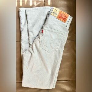 Light blue corduroy Levi’s